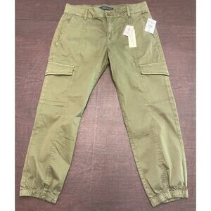 Sanctuary Rebel Cargo Pants Womens 29 Green Jogger Utility Surplus NWT Gorpcore